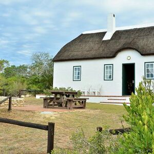 Enjoy a bike ride to white sand dunes and spend the night in a well-furnished old-style cottage that has all the comforts of home