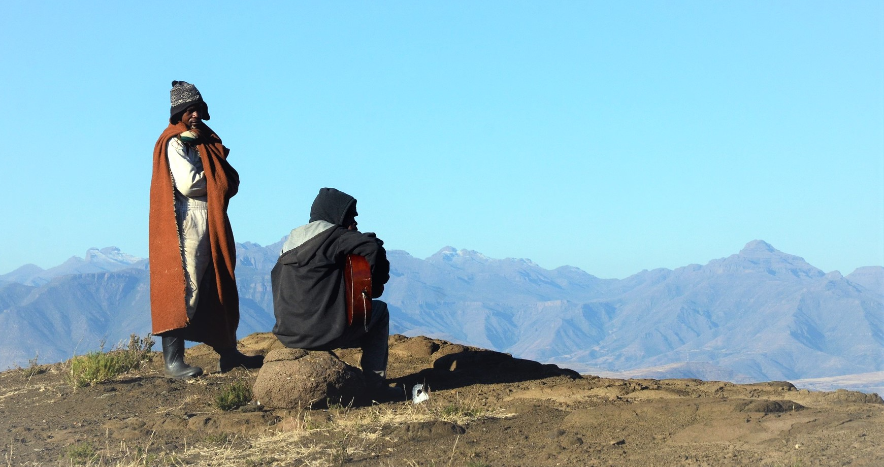 Lesotho culture basotho visit village people