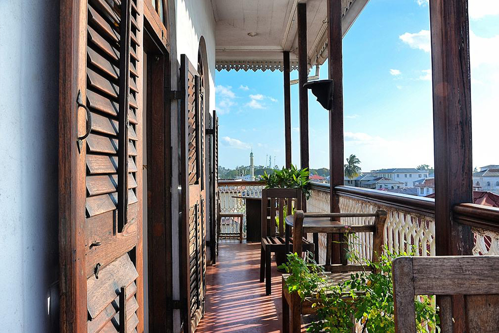 Zanzibar Coffee House Stonetown sea ocean arabic architecture best coffee in town wifi rooftop comfort luxury affordable