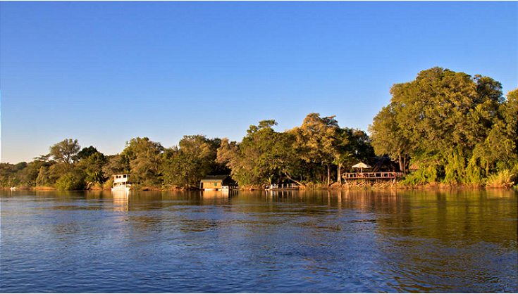 Ndhovu Safari Lodge Caprivi Namibia wildlife river nature hippo elephant boat cruise game drive budget affordable view