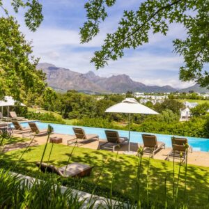 A holiday experience where you get to cycle the trials through the vineyards or simply relax at the pool