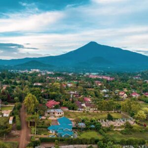 Explore the vibrant capital city of Arusha situated at the foot of Mount Meru