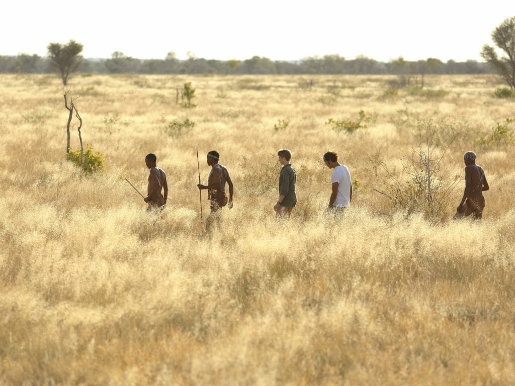 Head into the Kalahari and stay at a traditional bush lodge with African Hideaways