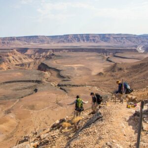 Be accompanied by a knowledgeable guide when hiking the Gondwana Canyon