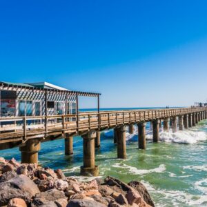 A cool hideaway lodge on the coast of Swakopmund that’s known as Namibia’s mecca