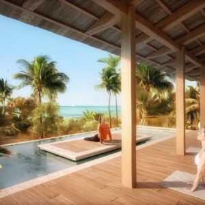 Offering various well-being activities such as yoga, meditation, or a massage that holiday goers can enjoy when visiting the island