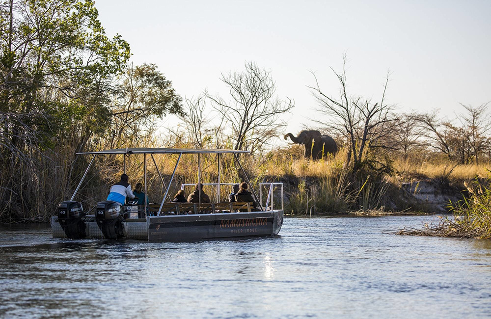 The Kwando River is known for its game reserves wildlife sanctuaries and national parks making is a unique safari experience