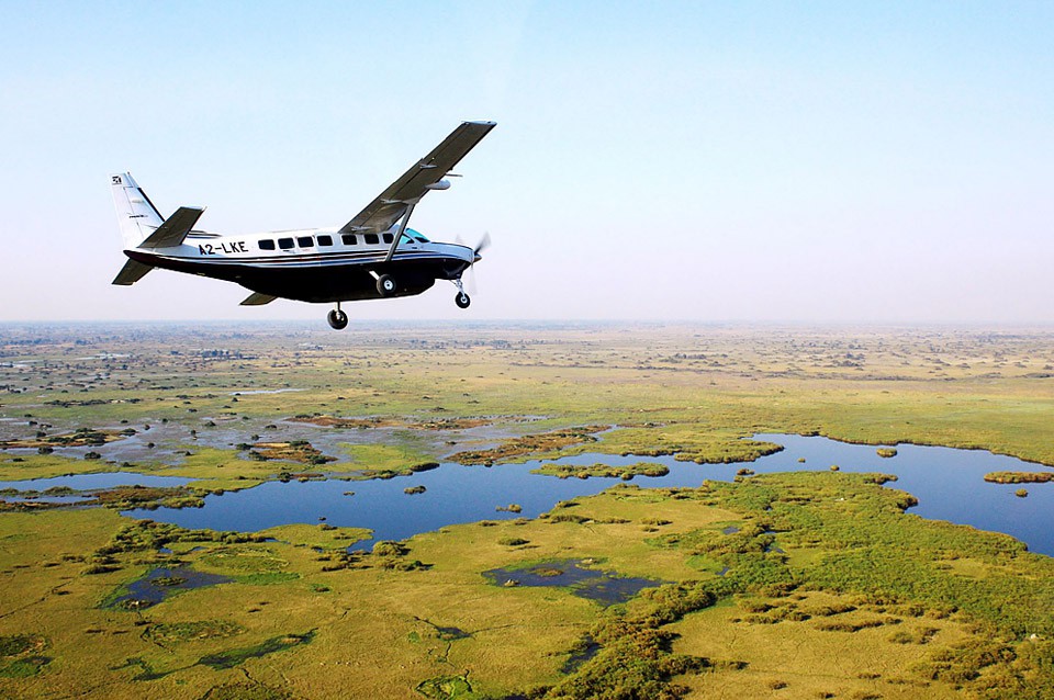 Okavango Delta Botswana wildlife safari elephant boat flight adventure safari wildlife unique world once in a life above charter luxury comfort