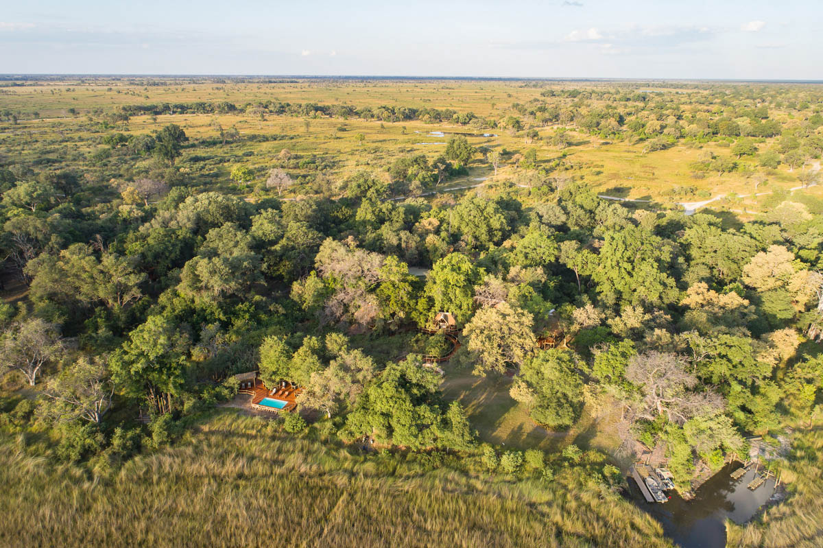 Fly into the famous Okavango Delta with one of African Hideaways safari trips