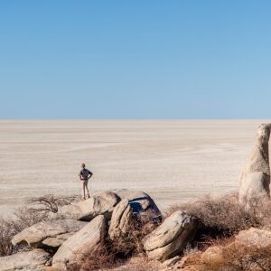 Take a guided walk or quad bike ride through Gweta’s surrounds