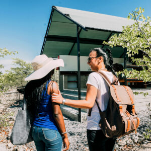Camp the easy way and enjoy a safari adventure with a game ranger