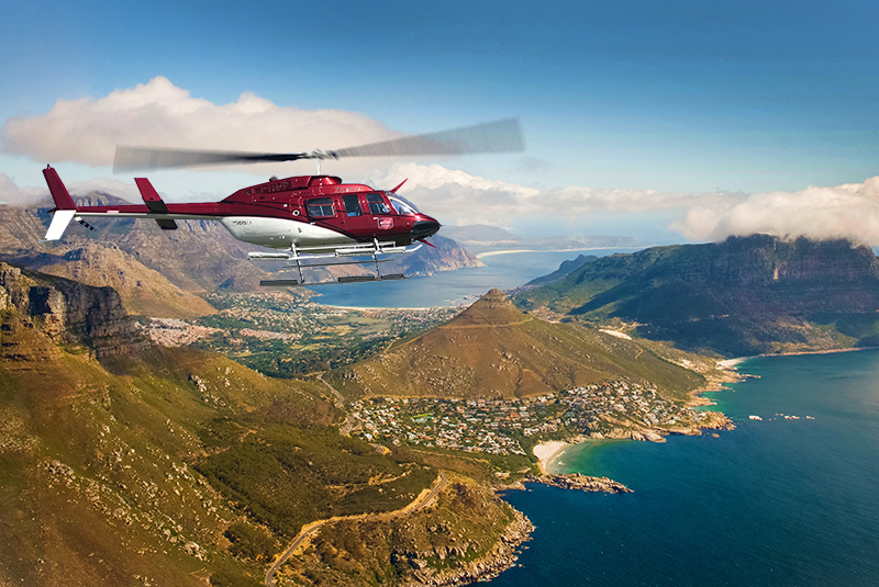 helicopter cape town wine estate adventure unique once in your life chapmans peak houtbay peninsula south africa