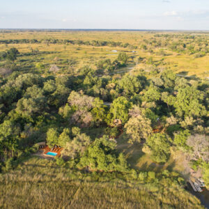Fly into the famous Okavango Delta with one of African Hideaways safari trips