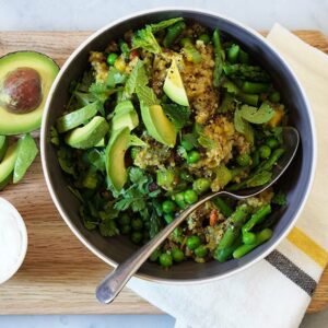 Taste different vegetarian breakfast and dinner dishes daily on this tropical getaway