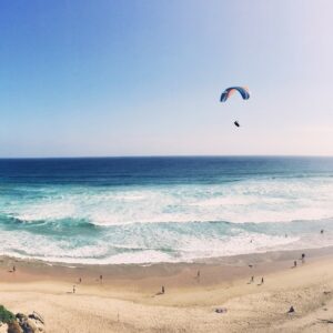 Relax at the sea on the garden route and enjoy the sandy beaches of South Africa